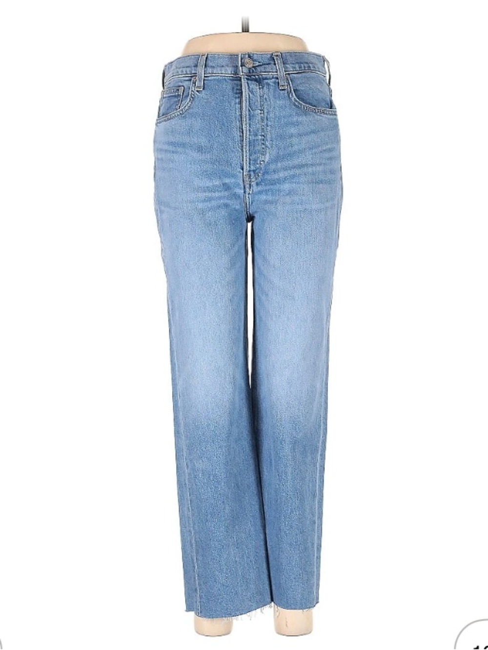 Frank & Eileen Classic Light Wash Straight Leg Jeans